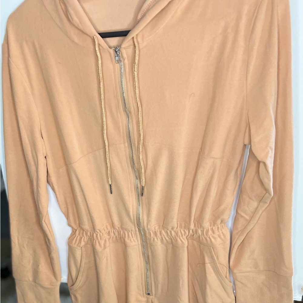 Hooded Romper/Loungwear